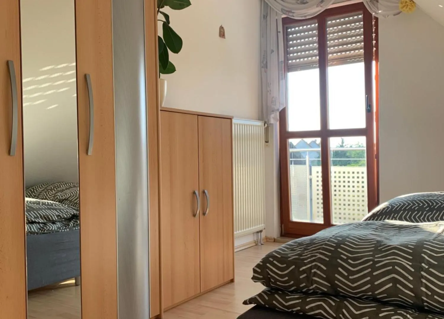 Alloggio in famiglia Kleines Dachzimmer Mit Balkon Feucht
